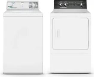 Side by Side Washer & Dryer Set